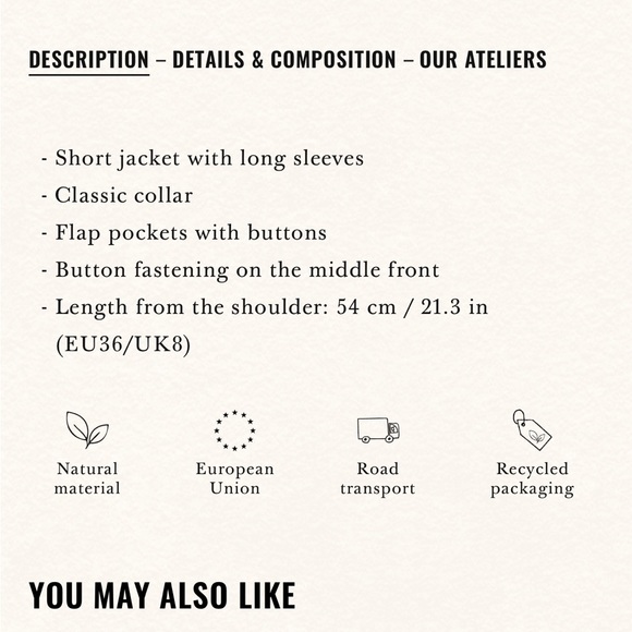 Sezane Terry Jacket - Picture 7 of 11